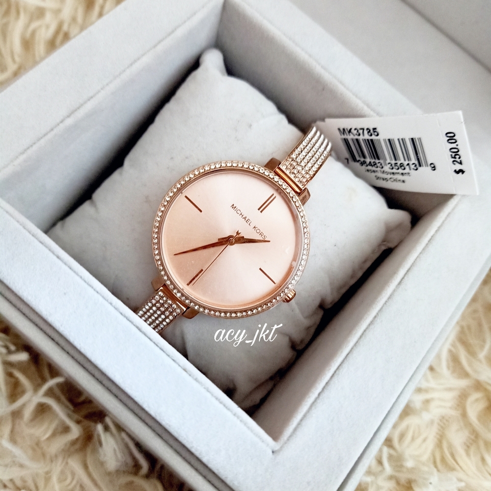 NWT Michael Kors Jaryn Watch MK3785 Rose Gold